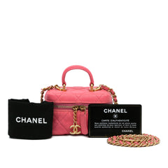 Micro Caviar Chain Vanity Bag