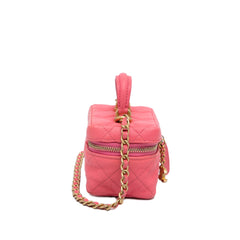 Micro Caviar Chain Vanity Bag