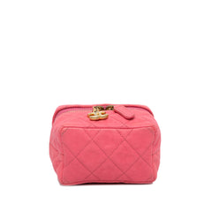 Micro Caviar Chain Vanity Bag
