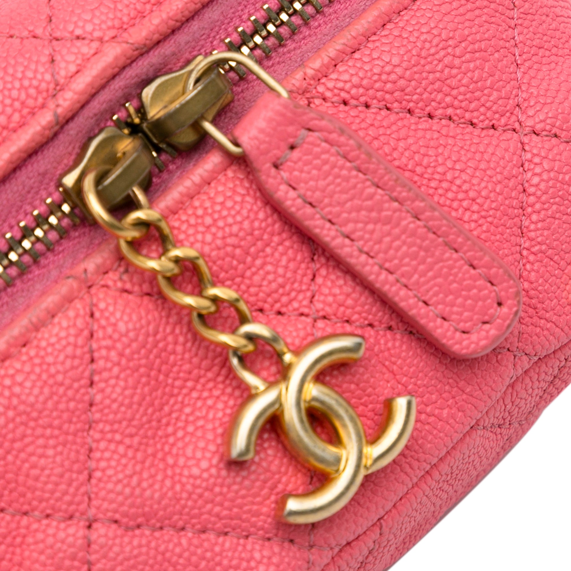 Micro Caviar Chain Vanity Bag