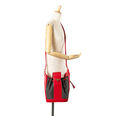 Coated Canvas Bucket Bag