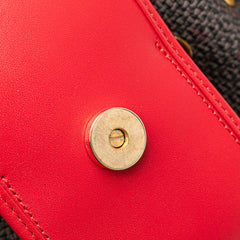 Coated Canvas Bucket Bag