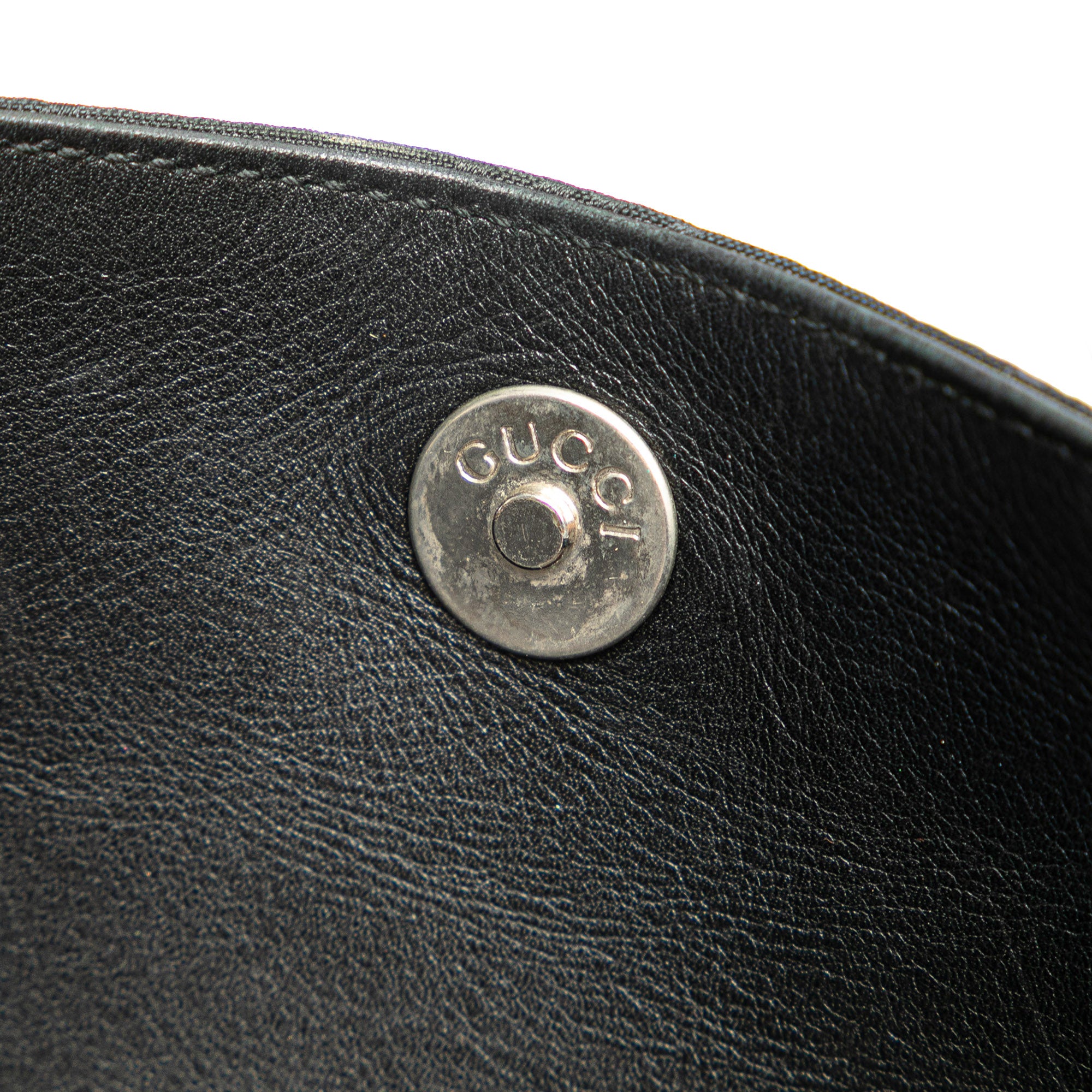 GG Canvas and Leather Shoulder Bag