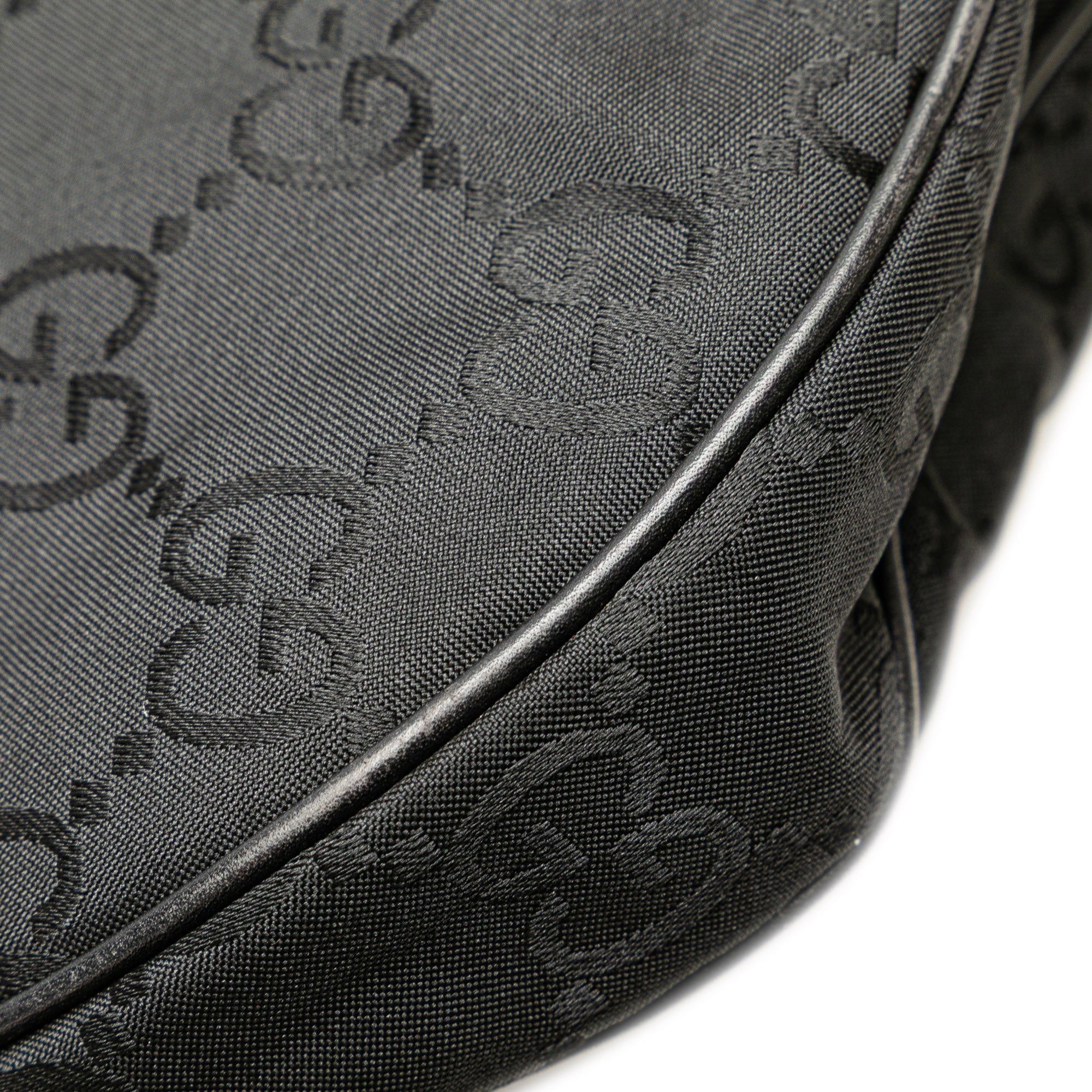 GG Canvas and Leather Shoulder Bag
