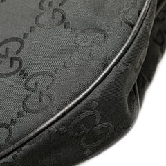 GG Canvas and Leather Shoulder Bag