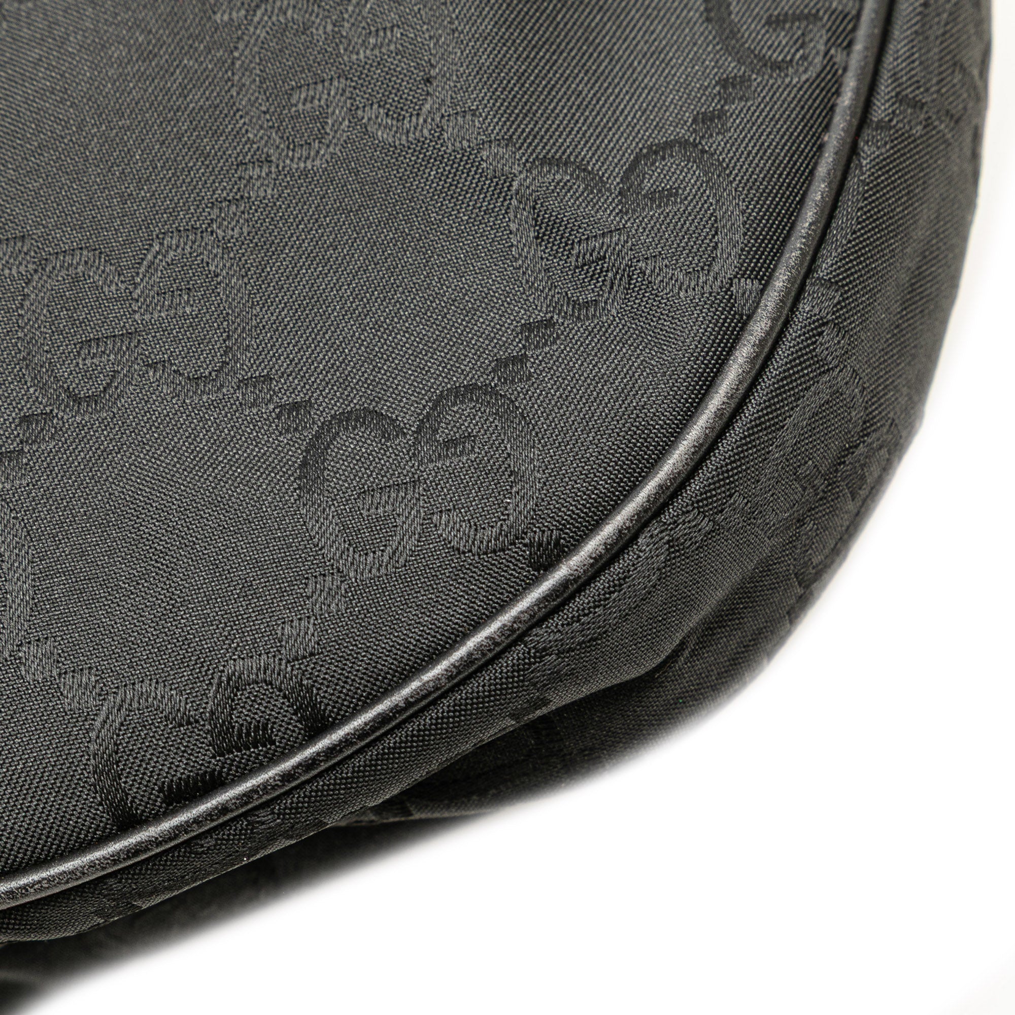 GG Canvas and Leather Shoulder Bag