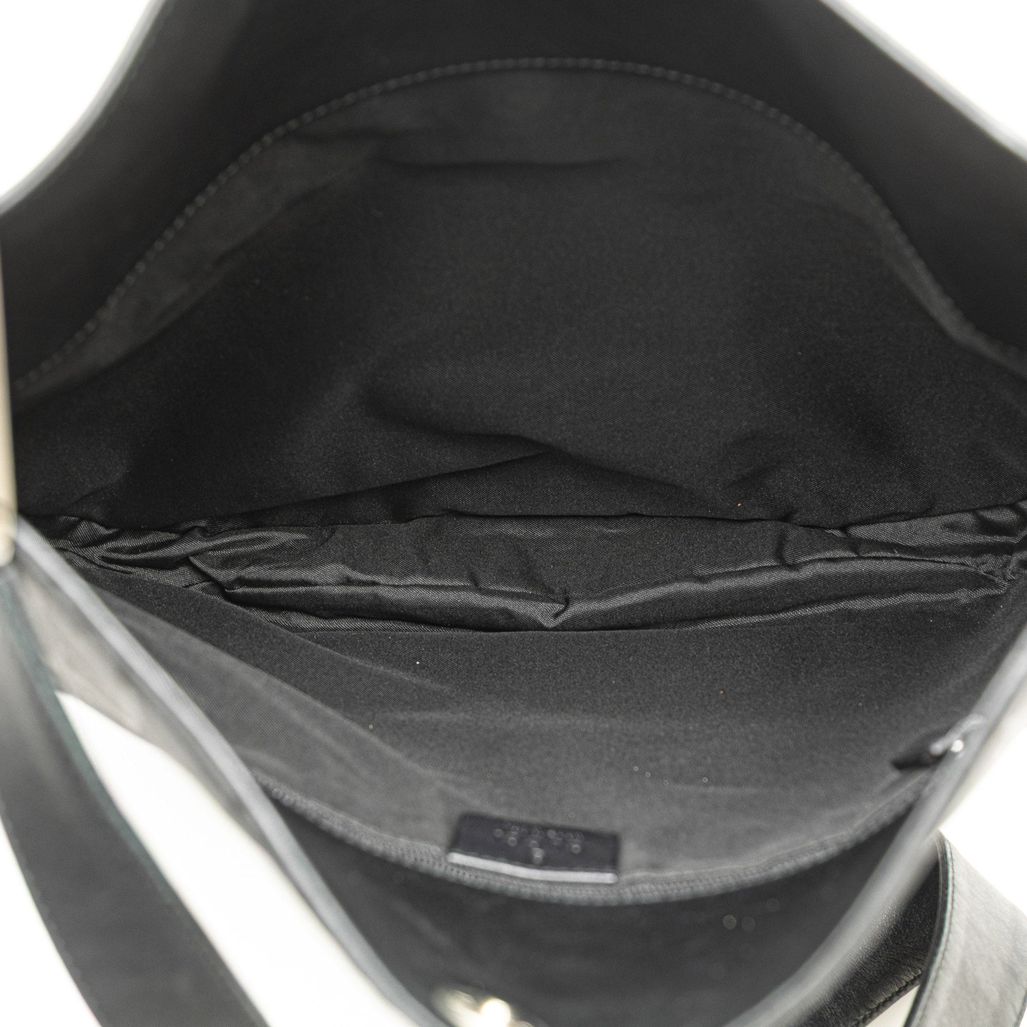 GG Canvas and Leather Shoulder Bag
