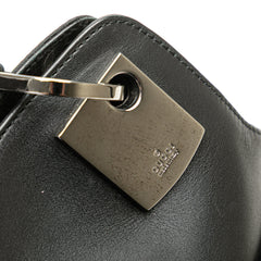 GG Canvas and Leather Shoulder Bag