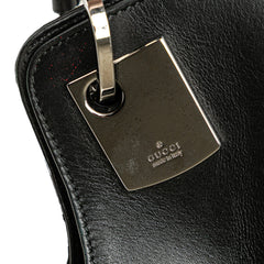 GG Canvas and Leather Shoulder Bag