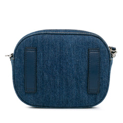 Denim Logo Crossbody Bag