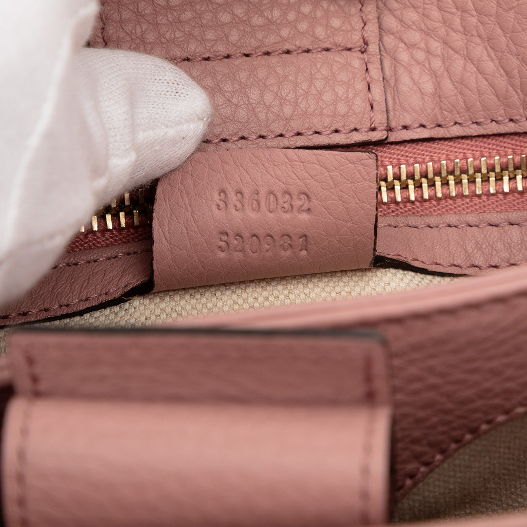 Small Calfskin Bamboo Shopper Satchel