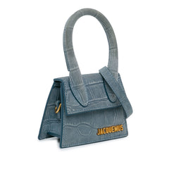 Mini Croc Embossed Suede Le Chiquito