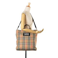 House Check Artie Nylon Satchel