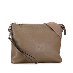 Medium Jumbo GG Embossed Messenger Bag