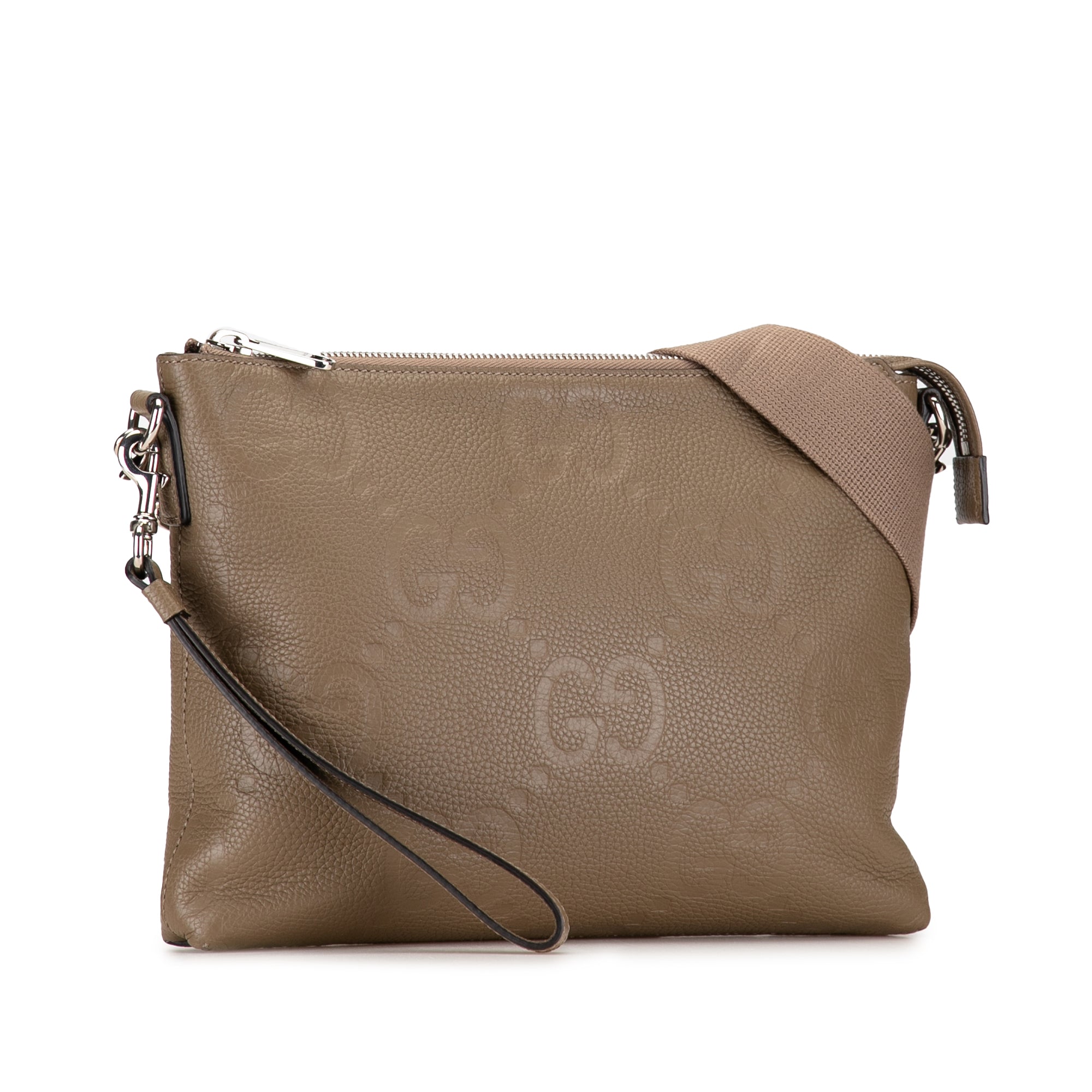 Medium Jumbo GG Embossed Messenger Bag_1