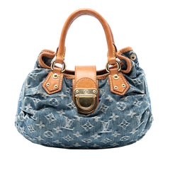 Monogram Denim Pleaty