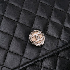 CC Quilted Lambskin Wallet On Chain