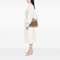GG Canvas Web Mayfair Satchel