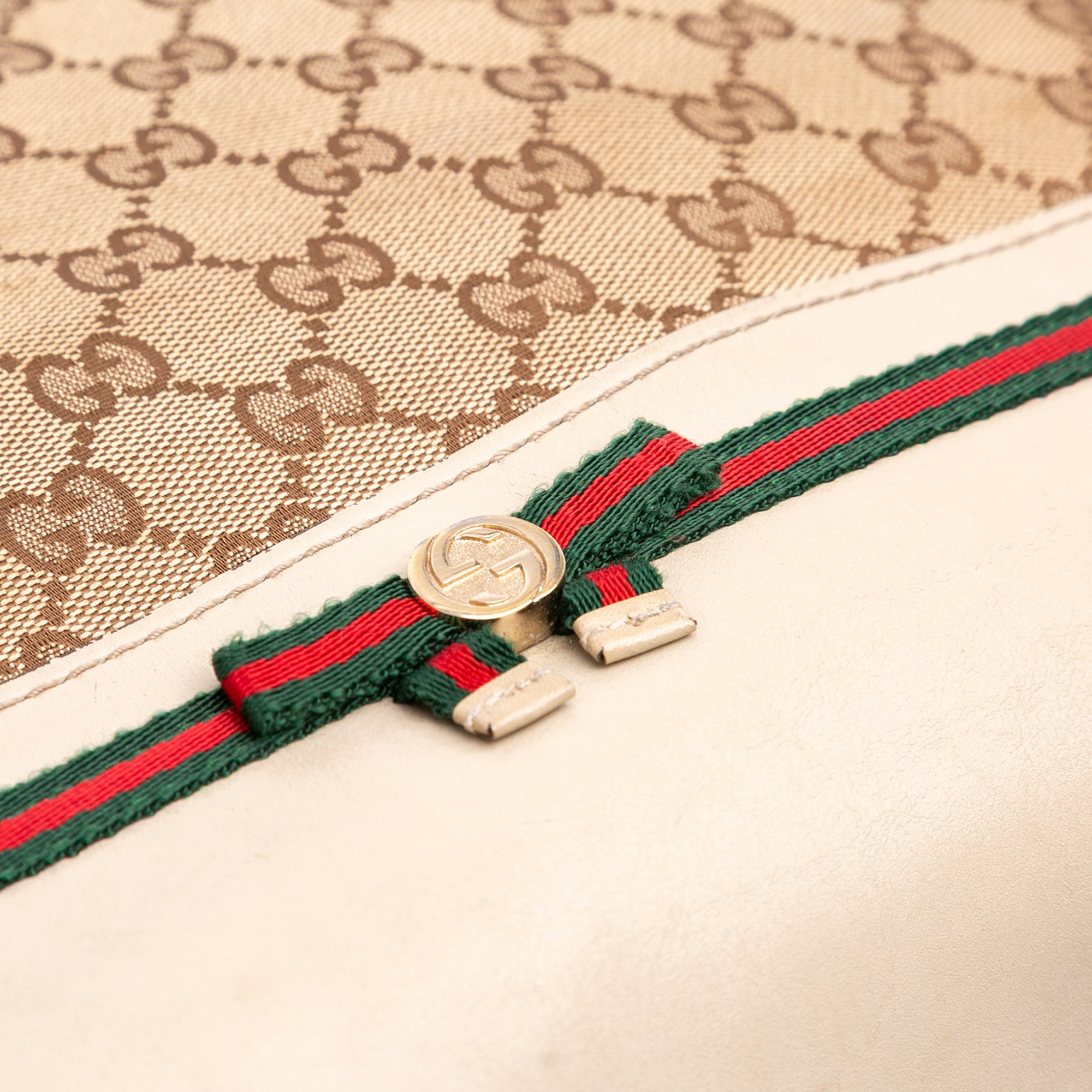 GG Canvas Web Mayfair Satchel