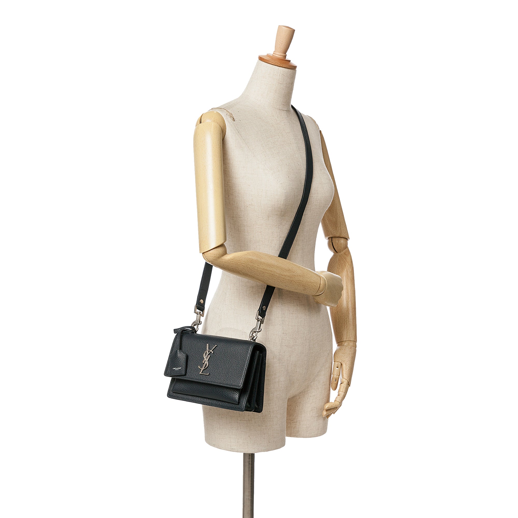 Medium Grained Calfskin Monogram Sunset Crossbody