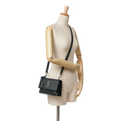 Medium Grained Calfskin Monogram Sunset Crossbody