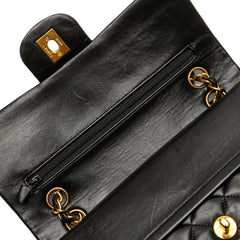 Small Classic Lambskin Double Flap