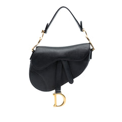 Mini Grained Calfskin Saddle Bag