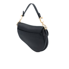 Mini Grained Calfskin Saddle Bag