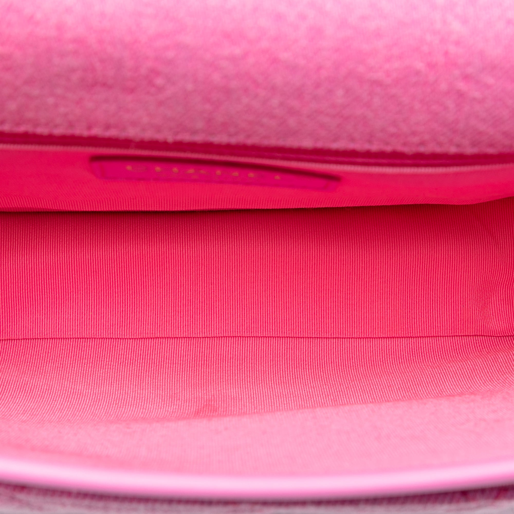 Small CC Quilted Denim Messenger Flap