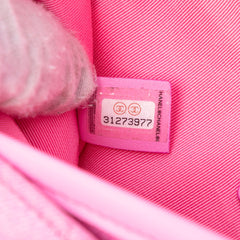 Small CC Quilted Denim Messenger Flap