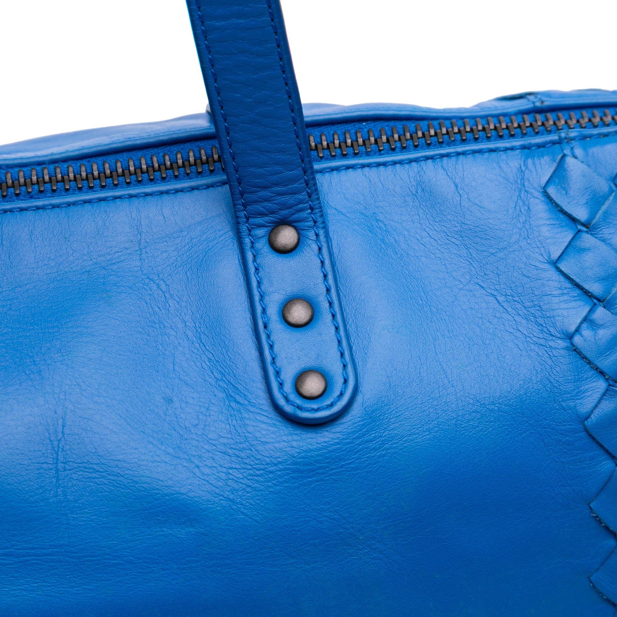Intrecciato Trimmed Nappa Tote