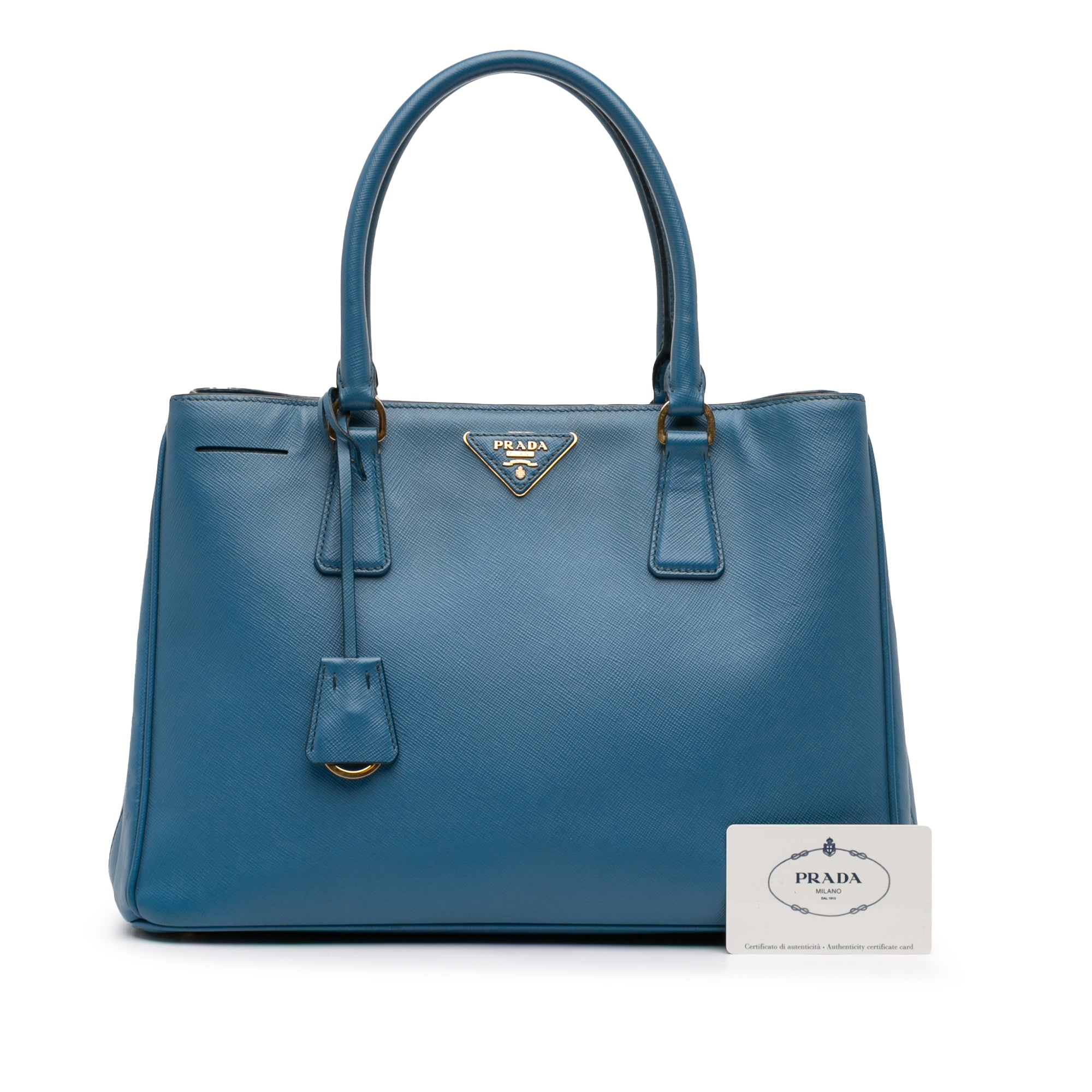 Medium Saffiano Lux Galleria Satchel