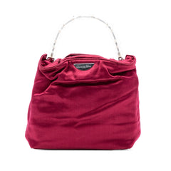 Mini Satin Malice Pearl Handbag
