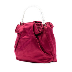 Mini Satin Malice Pearl Handbag