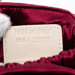 Mini Satin Malice Pearl Handbag