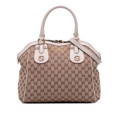 GG Canvas Scarlett Satchel
