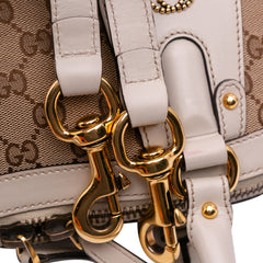 GG Canvas Scarlett Satchel