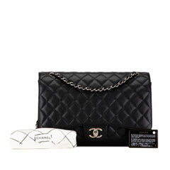 Maxi Classic Caviar Double Flap