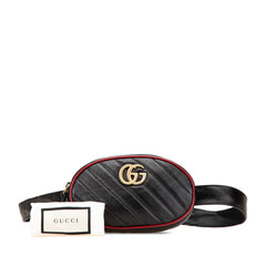 GG Marmont Leather Matelasse Torchon Belt Bag