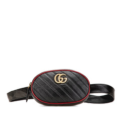 GG Marmont Leather Matelasse Torchon Belt Bag