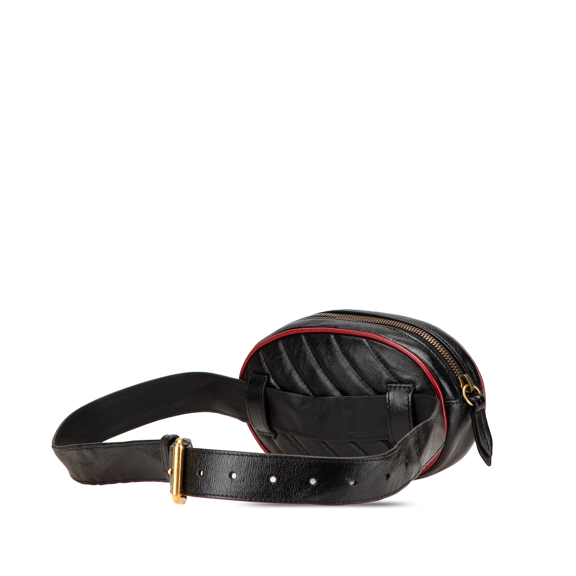 GG Marmont Leather Matelasse Torchon Belt Bag