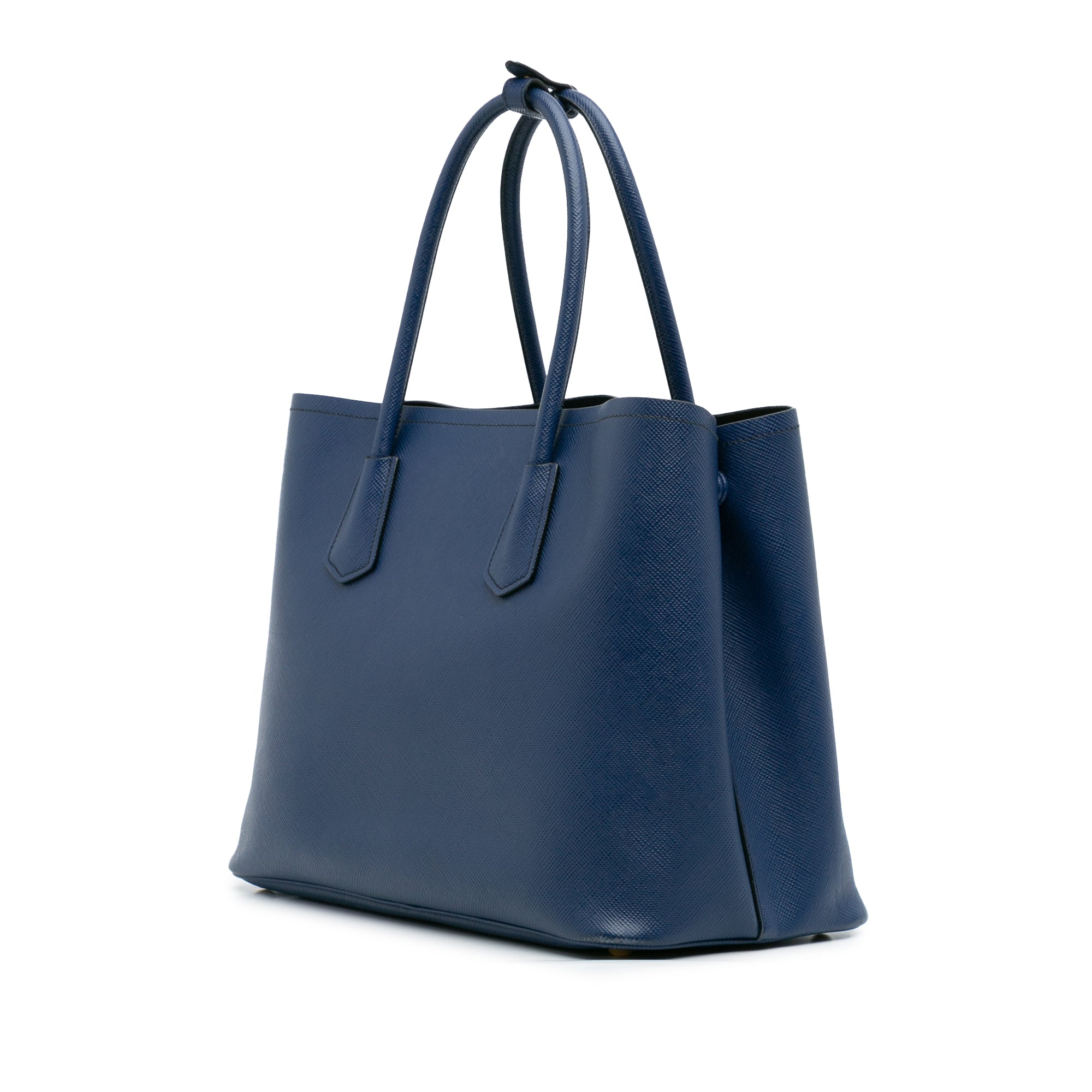 Large Saffiano Cuir Double Satchel