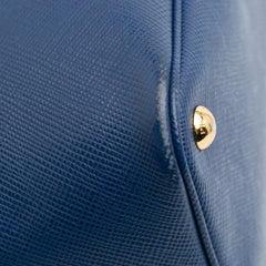 Large Saffiano Cuir Double Satchel