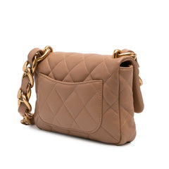 Small Quilted Lambskin Funky Town Flap