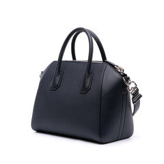 Small Grained Calfskin Antigona Satchel