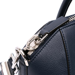 Small Grained Calfskin Antigona Satchel