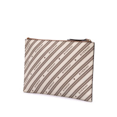 Canvas Logo Clutch