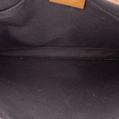 Canvas Logo Clutch