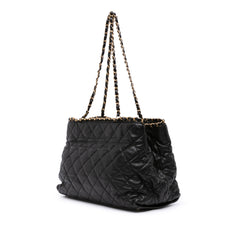 Small Quilted Calfskin Chain Me Tote