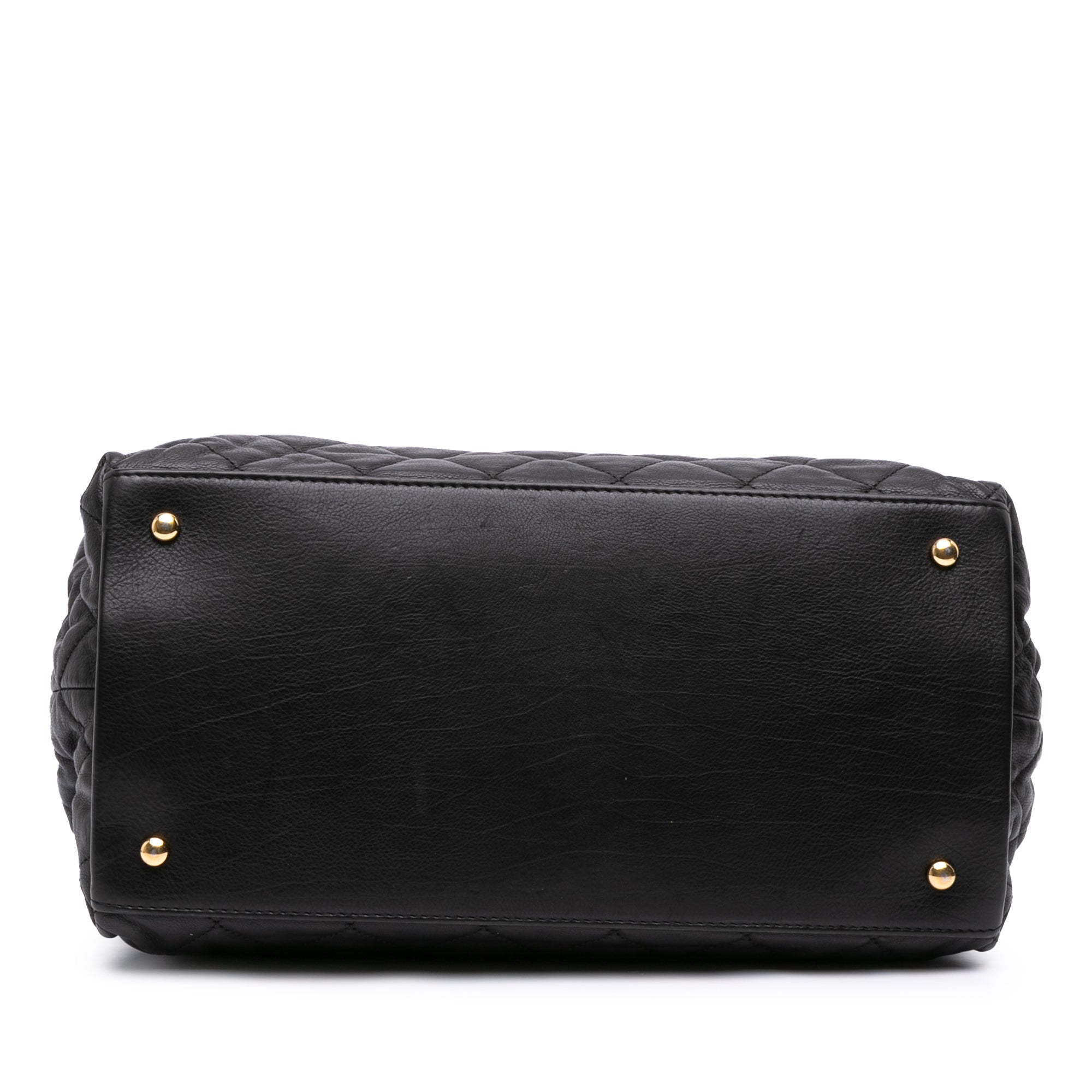 Small Quilted Calfskin Chain Me Tote